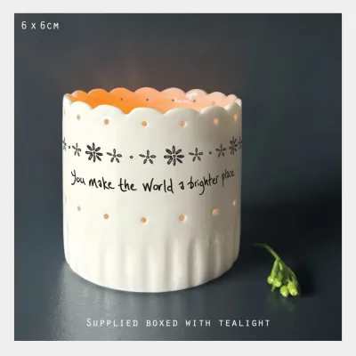 Tealight holder East of India gifts