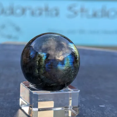 Labradorite ball sphere Tamworth crystals