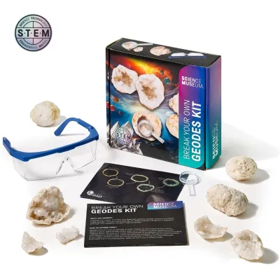 STEM approved introduction geodes