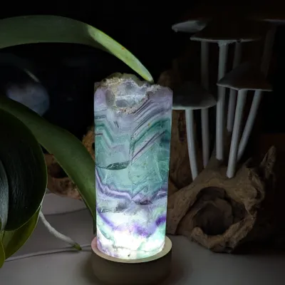 Feature lamp crystal collection