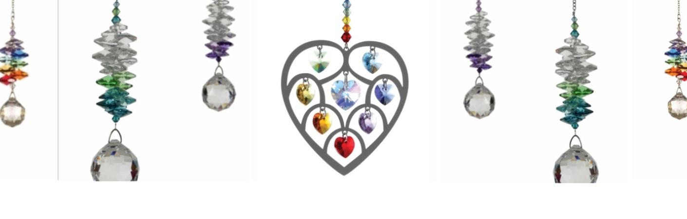hanging crystal rainbow maker