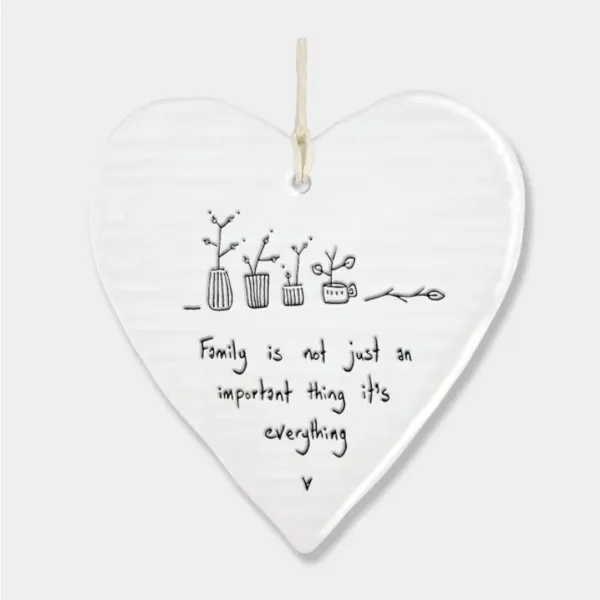 East India white heart family