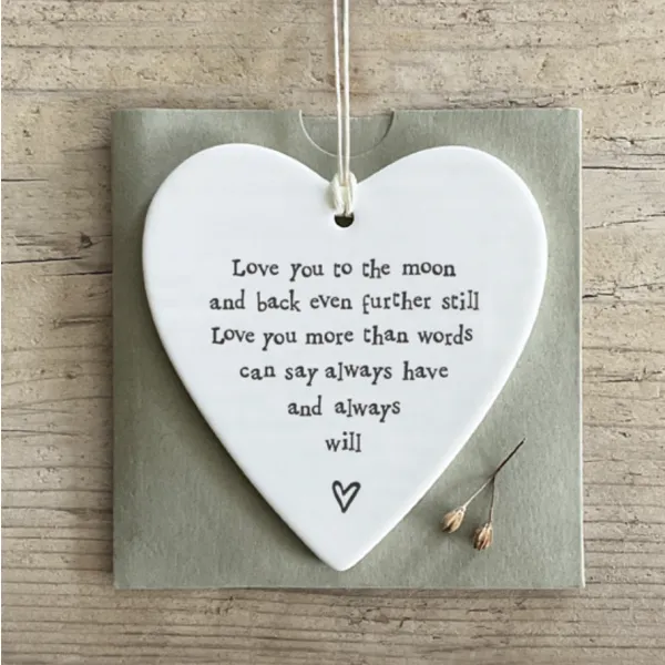 East India heart hanger love