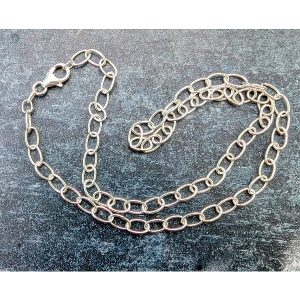 Silver chain women girls gift