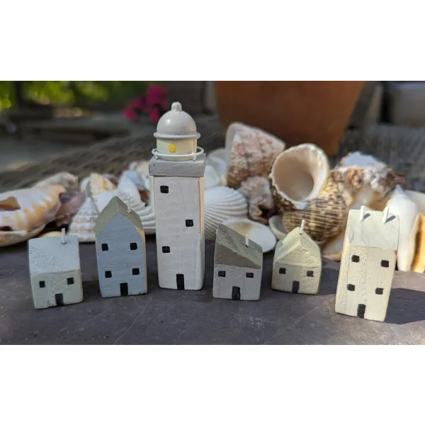 Mini coastal street scene cute decor