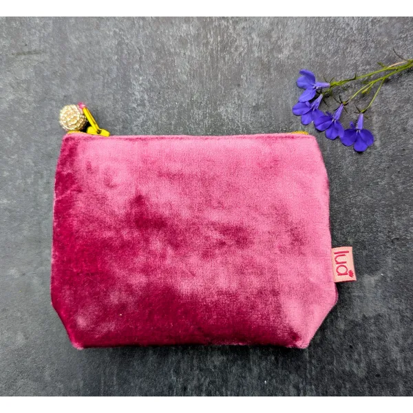 Women's small coin purse pink