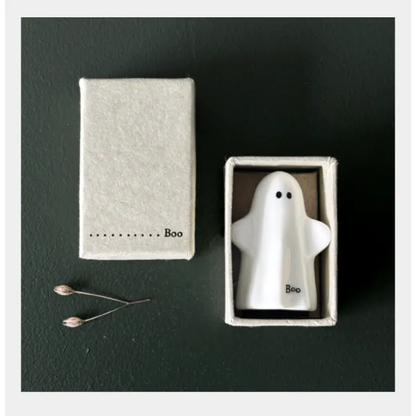 Boo ghost white porcelain