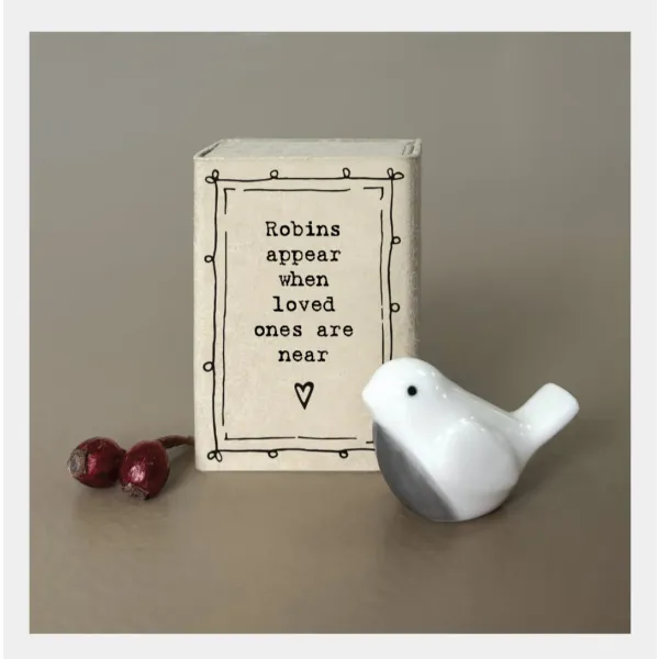 Matchbox Robin memorial in memorium