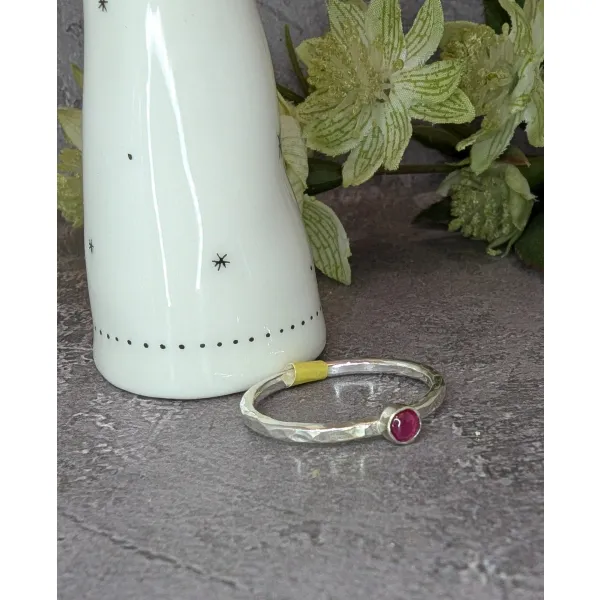 Ruby 40th anniversary gift July birthstone 