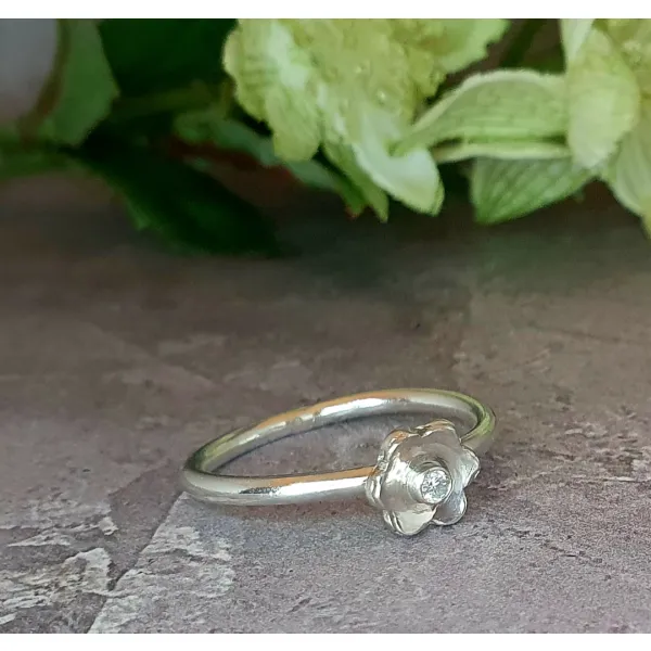 Sparkly diamante diamond ring