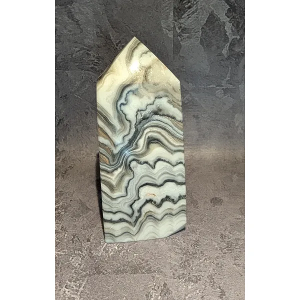 Black and white monochrome minerals