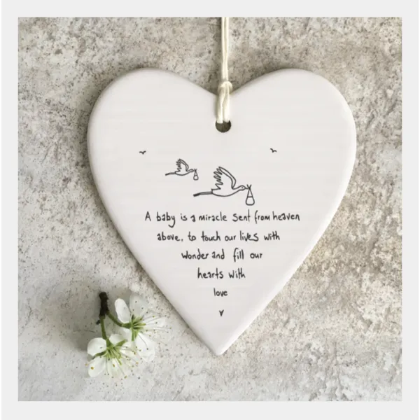 New baby stork gift precious memories 