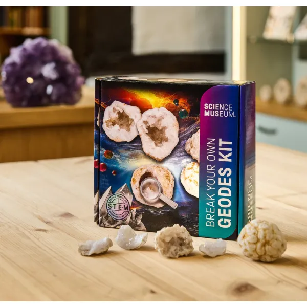 Science museum discovery kit geodes