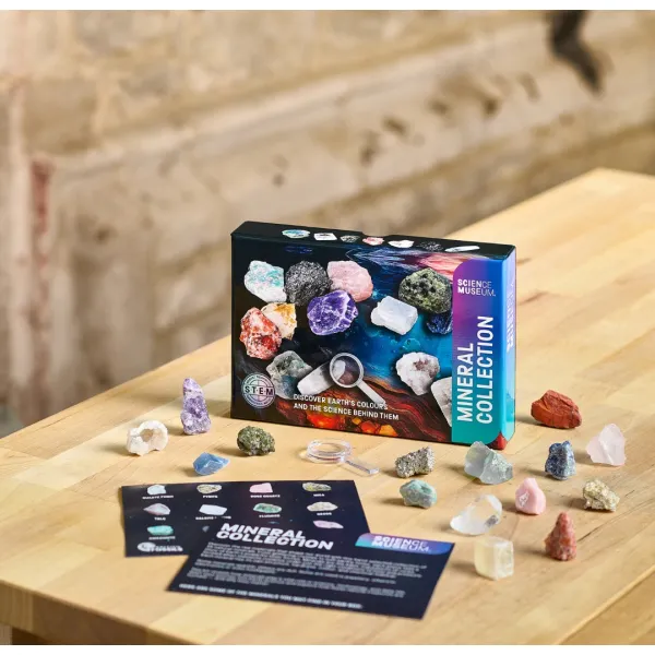 Educational gift young crystal mineral collector