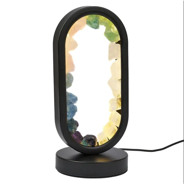 Crystal points spiritual lamp