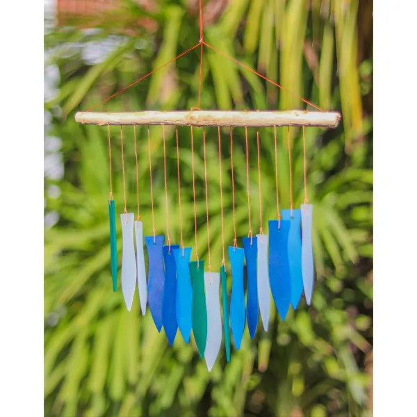 Fair trade sustainable garden wind chimes 