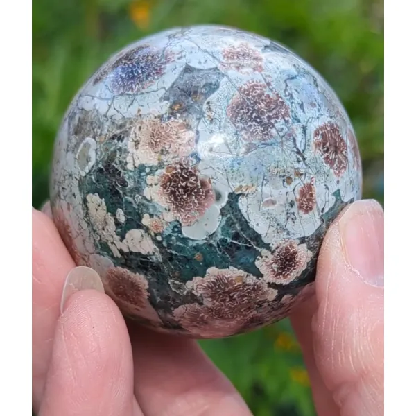 Beautiful Jasper flower crystals