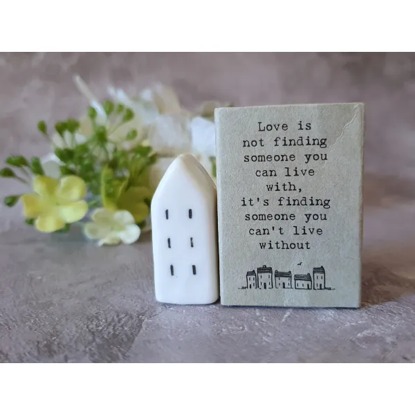 Love is living with you