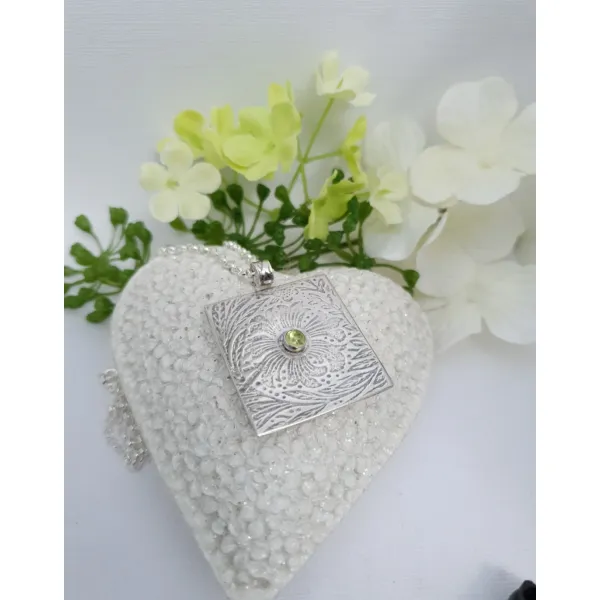 arts crafts pendant silver jewellery