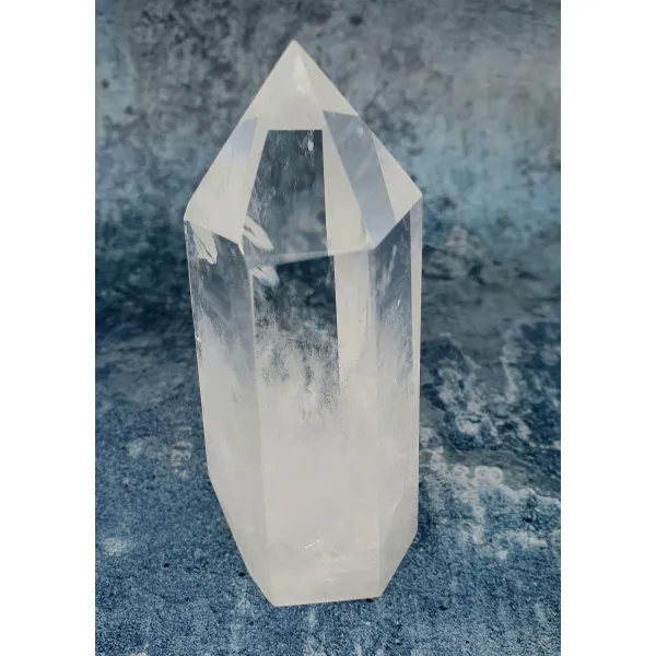 Ice Quartz Point - Crystal Quartz