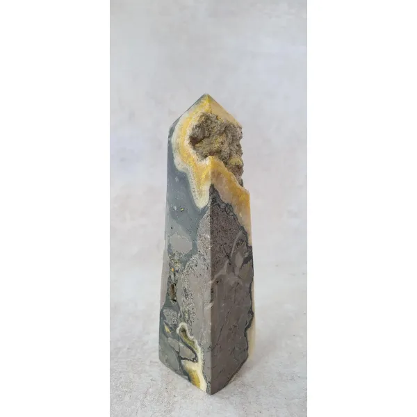 bumble bee jasper mineral specimen