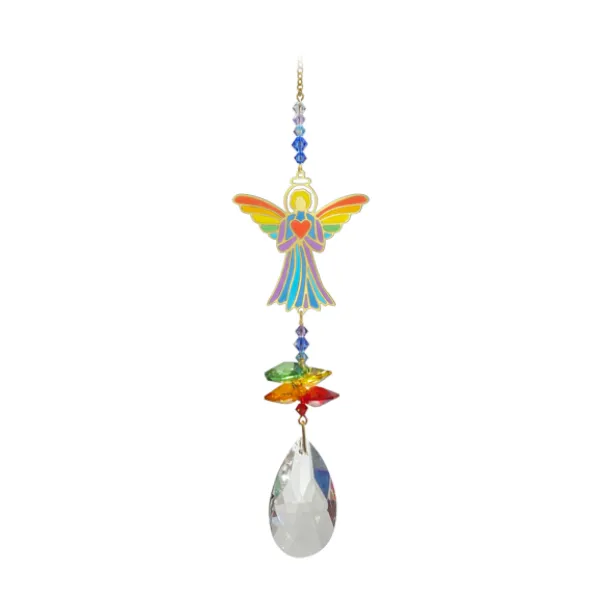 Wild things window jewels rainbow angel