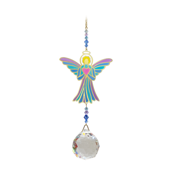 angels blessings crystal rainbows