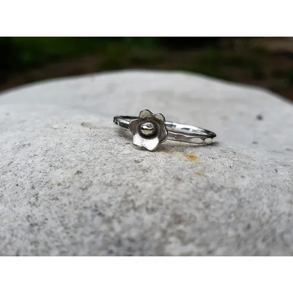 daisy flower jewellery ring
