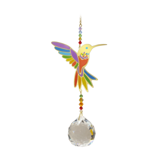 rainbow maker sun catcher hummingbird