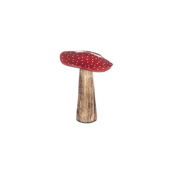 Christmas toadstool mushroom winter decoration