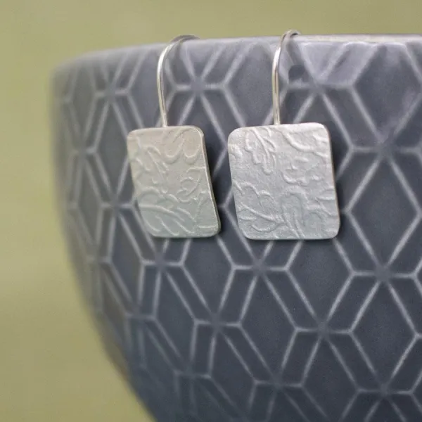 oak leaf jewellery earrings